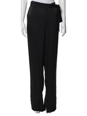 Jonathan Simkhai Black Wide Leg Pants | Size L